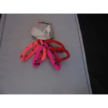 Sada 6 ks puntíkovaných gumiček - barevných