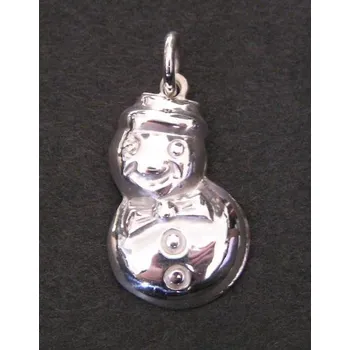 Přívěsek Sněhulák - stříbrný přívěsek