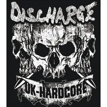 Nášivka nášivka na záda, zádovka Discharge - UK Hardcore