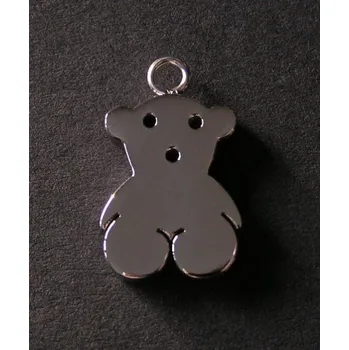 Přívěsek Medvídek - varianta 2 - ocelový přívěsek