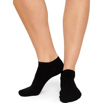 Pánské ponožky FERATT Pánské bambusové ponožky krátké černé Velikost: 44-46