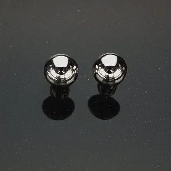 Náušnice Stříbrné náušnice pecky 8 mm