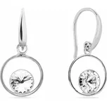 Náušnice čiré se Swarovski Elements Fame KWOM1122SS29C Krystal