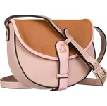 Kabelka ve tvaru podkovy s klopou Barva: Světle Růžová