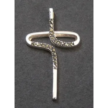 Přívěsek Kříž - varianta 5 - stříbrný přívěsek