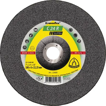 Příslušenství k brusce Brusné kotouče C 24 R KLINGSPOR Varianta: C 24 R 125X6X22,23