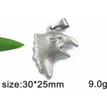 Přívěsek Hlava orla - ocelový přívěsek