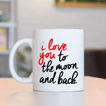 Hrnek Valentýn 03 - i love you to the moon and back