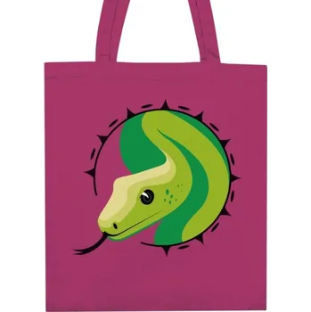 Nákupní taška unisex s potiskem Had