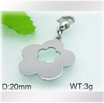 Přívěsek Květ v květu - ocelový přívěsek