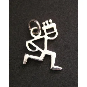 Přívěsek Panáček - stříbrný přívěsek