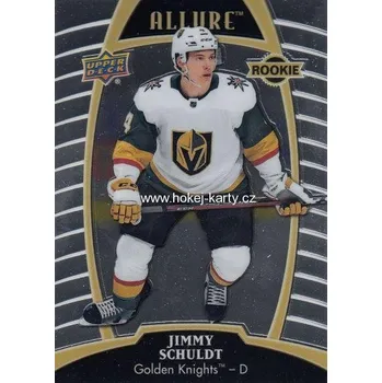 Sběratelská karetní hra insert RC karta JIMMY SCHULDT 19-20 Allure Rookie číslo 61
