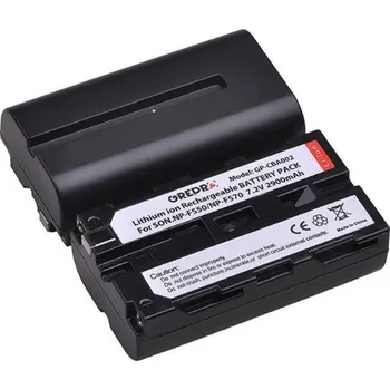 TopTechnology Baterie NP-F960 SONY 2900mAh 7,2V Li-Ion, neoriginální příslušenství pro videokamery