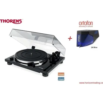 Hi-Fi komponenty Thorens TD 201 + Ortofon Černá Ortofon 2M BLUE