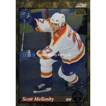 Karetní hra paralel karta SCOTT MELLANBY 93-94 Score Gold Rush číslo 503