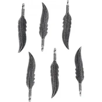 Přívěsek Kovový přívěsek, PÍRKO, 3,5x0,7cm, 1ks