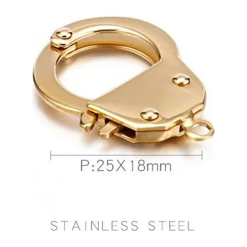 Přívěsek Pouta - 25x18mm - ocelový přívěsek