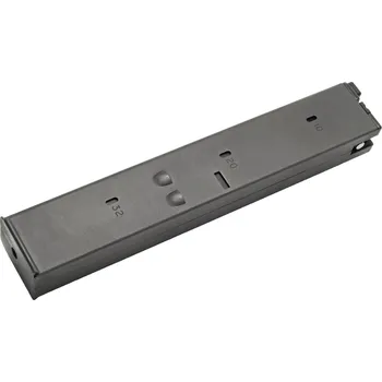 Northeast Ocelový plynový zásobník pro Northeast MP2A1 / UZI GBB, 32 BBs