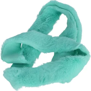 umělá květina Umělá kožešina, tyrkysová, 4 cm x 1,5 m/bal.