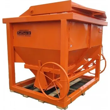 Odpadkový koš Koš na beton typ 1093H 1000 lt.