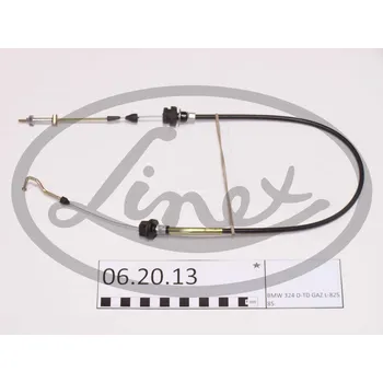 Lanko parkovací brzdy Lanko plynu, , 35411156094, LINEX, 06.20.13