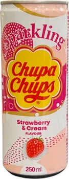 Limonáda Chupa Chups Strawberry & Cream 250 ml