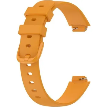 Příslušenství k chytrým hodinkám eses Silikonový řemínek pro Fitbit Inspire 3 - Velikost S, oranžový