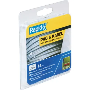 Příslušenství k lepící pistoli Rapid Lepidlo tavné na PVC a kabely, 14 ks, pr.12x94 mm, 125g