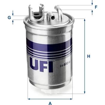 Autodíl Palivový filtr UFI 24.400.00