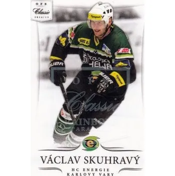 Karetní hra paralel karta VÁCLAV SKUHRAVÝ 14-15 OFS Classic Ser. 1 Rainbow /125