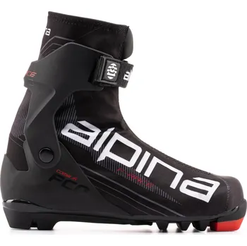 Běžkařské boty Boty na běžky Alpina FCL AS Jr Velikost: EU 40 black/white/red 22/23