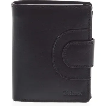 Peněženka Černá kožená dámská peněženka Avril