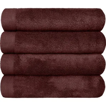 Ručník SCANquilt modalový ručník MODAL SOFT tmavě hnědá žínka 15 x 21 cm