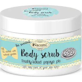 Masážní přístroj Nacomi Body scrub Svěží dort s papájou 200g