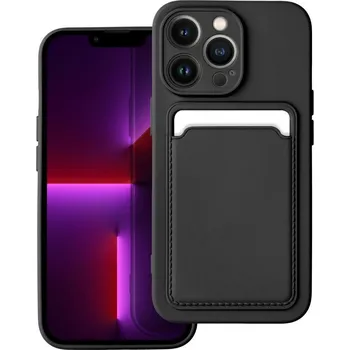 Pouzdro na mobilní telefon Forcell Card Case pro Apple iPhone 13 Pro černé