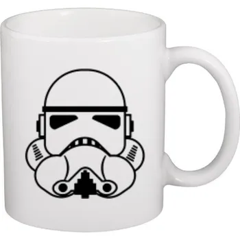 Pánské tričko Hrnek malý bílý s potiskem Stormtrooper