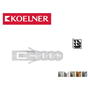 Hmoždinka FIX Rozpěrná polypropylenová hmoždinka bez límce (FIX-K-12 / 12 x 60 mm / 50ks)