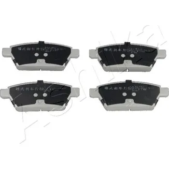 Brzdová destička Sada brzdových destiček, kotoučová brzda ASHIKA 51-03-312