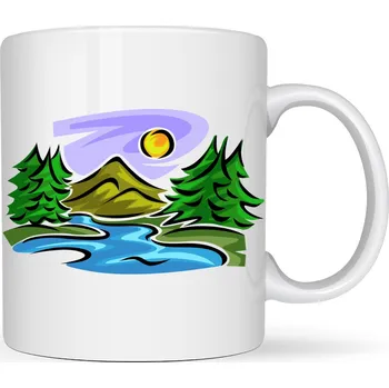 Hrneček - Hory a řeka