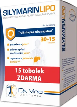 Přírodní produkt Da Vinci Academia Silymarin Lipo Da Vinci Academia