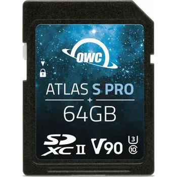 Paměťová karta Karta OWC Atlas S Pro SDXC 64 GB Class 10 UHS-II/U3 V90 (OWCSDV90P0064)