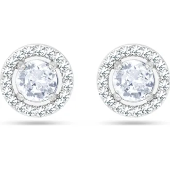 Náušnice biju Náušnice z chirurgické oceli, kroužek osazený čirým zirkonem 1002620-1