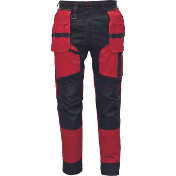 Pánské kalhoty Cerva Kalhoty pracovní do pasu KEILOR pánské červená 50