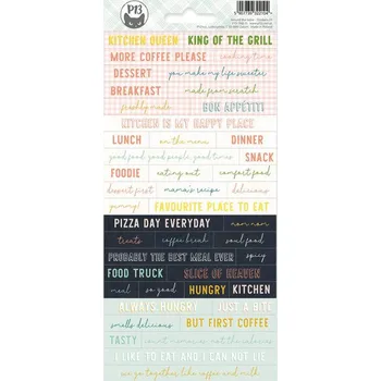 samolepka P13 samolepky Around the table 01, 10,5 x 23cm