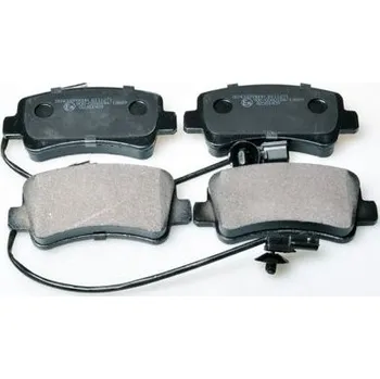 Brzdový systém Sada brzdových destiček, kotoučová brzda DENCKERMANN B111271