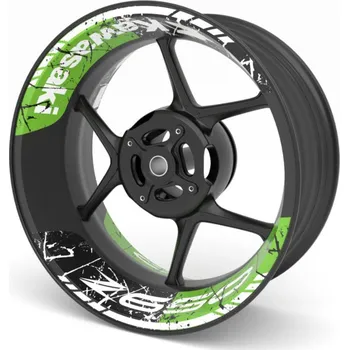 Polep vozidla dvoudílné polepy na kola KAWASAKI Z650 mst_SM-DP17KW-N03C02