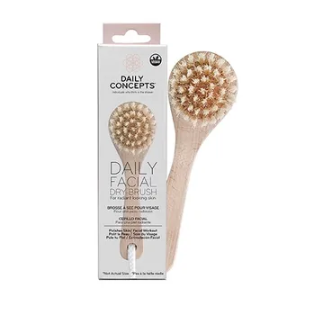 Recenze Daily Concepts Daily Facial Dry Brush kartáček na obličej z bukového dřeva