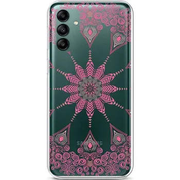 Pouzdro na mobilní telefon Kryt Samsung A04s Pink Mandala (obal neboli pouzdro na Samsung A04s)