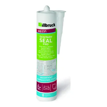 stavební silikon GS231 Sanitární silikon PREMIUM (kartuše 310 ml / bílá / 1ks)