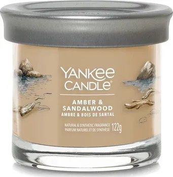 Svíčka Yankee Candle Signature Amber & Sandalwood